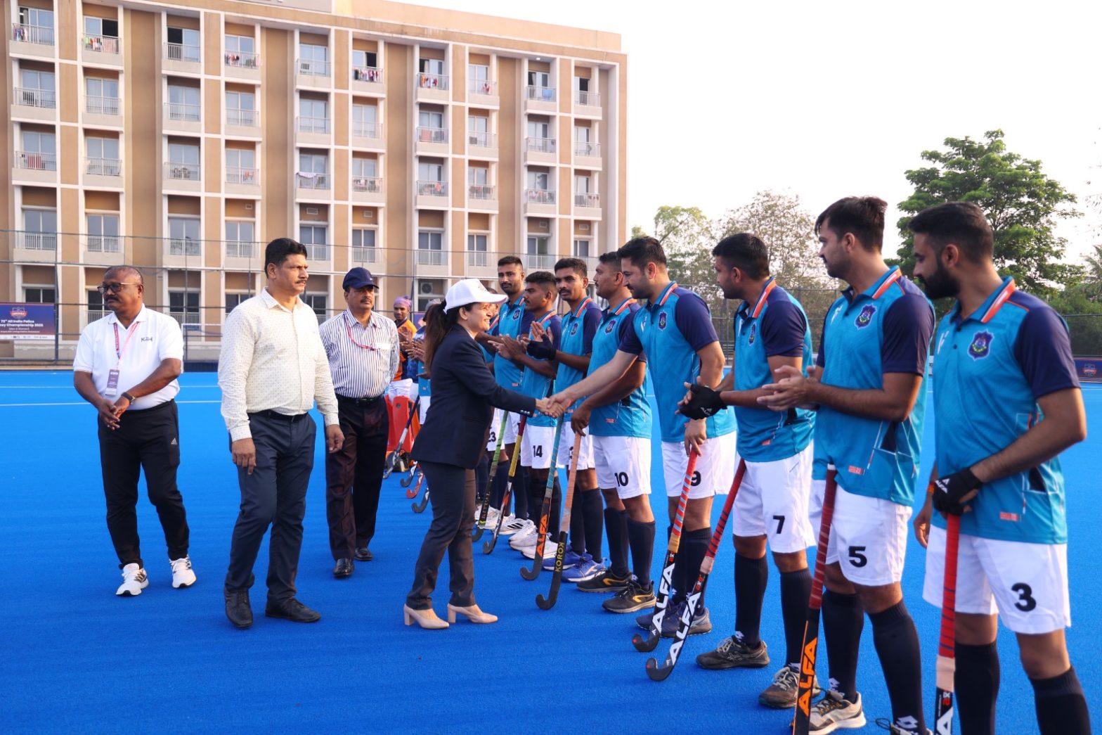 all india police hockey championship arrenged by csn india